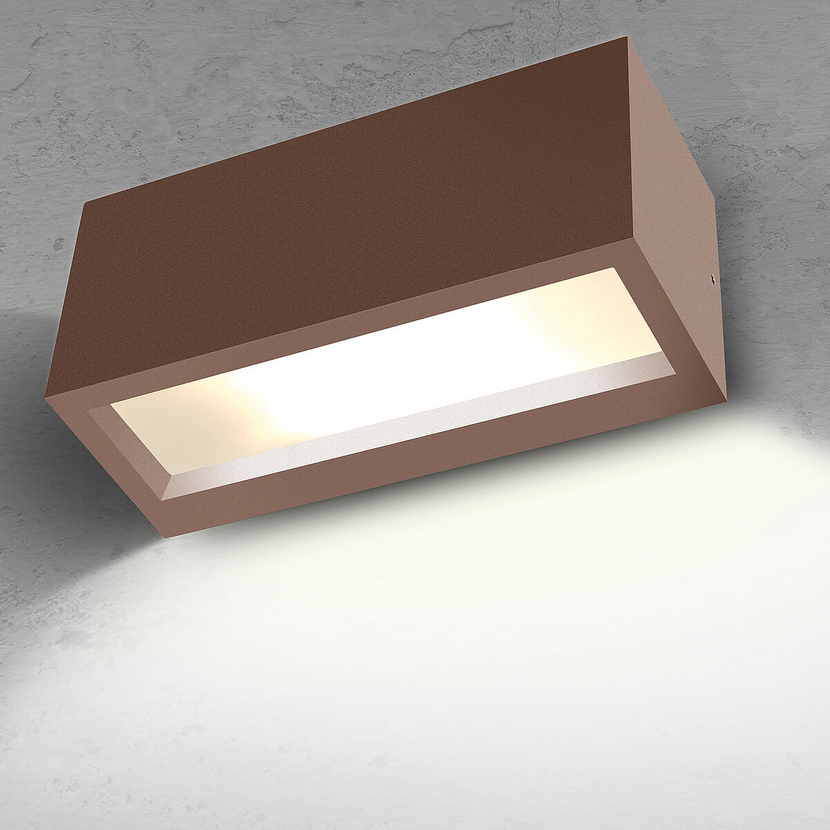 Applique da Parete VIGO 4 Corten con Attacco E27 Max 20W IP54