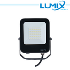 Proiettore Faro LED per Esterno Nero 30w - IP65 120° 4000K