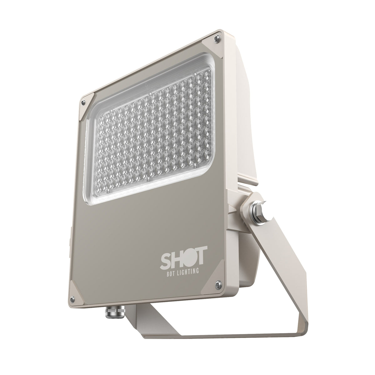 Proiettore Faro LED Esterno KYOTO 100 Grigio 100W 4000K 120x50° ASIMMETRICO IP66