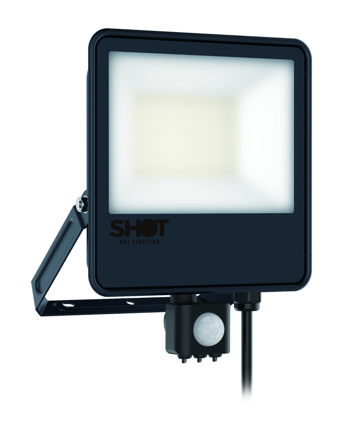 Proiettore Faro LED per Esterno PIR ORLANDO 50 Grigio Grafite 50W 4000K IP65