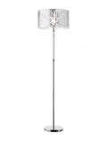 Lampada da Terra Piantana ASTRID Metallo Cromato Attacco E27 max 42W IP20