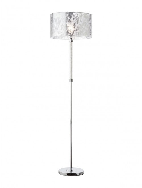 Lampada da Terra Piantana ASTRID Metallo Cromato Attacco E27 max 42W IP20