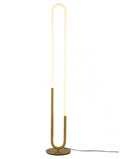 Lampada da Terra Piantana LATIUM 20W 3000K Ottone IP20