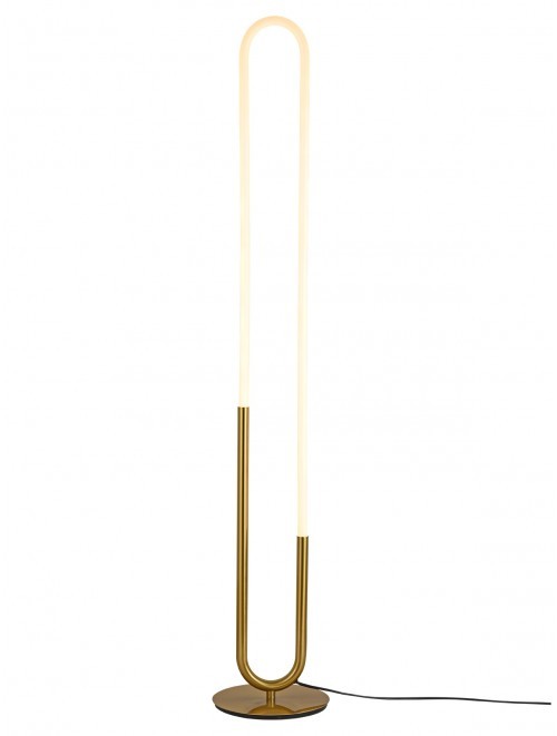 Lampada da Terra Piantana LATIUM 20W 3000K Ottone IP20