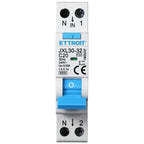 Ettroit Magnetotermico Differenziale 1P+N 20A 30mA 220V-6KA JX252061