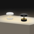 Lampada da Tavolo LED Ricaricabile SAN Nera 0,8W 3000K IP44