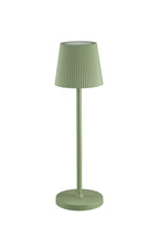 Lampada da Tavolo LED Ricaricabile EMMA Verde Salvia 3W 3000K IP54