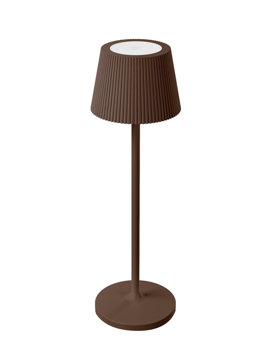Lampada da Tavolo LED Ricaricabile EMMA MINI Corten 1,5W 3000K IP54