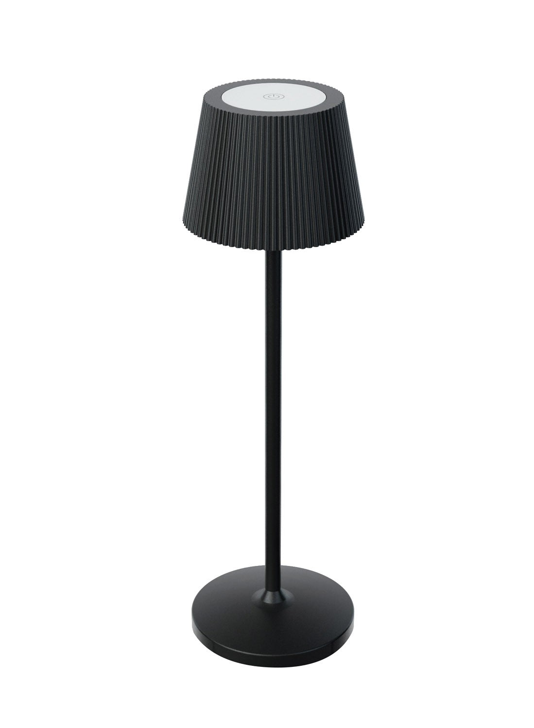 Lampada da Tavolo LED Ricaricabile EMMA MINI Nera 1,5W 3000K IP54