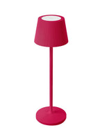Lampada da Tavolo LED Ricaricabile EMMA MINI Rosso Lampone 1,5W 3000K IP54