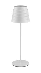 Lampada da Tavolo LED Ricaricabile MAYA Bianca 3W 3000K IP54