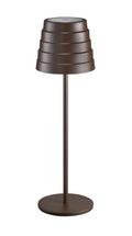 Lampada da Tavolo LED Ricaricabile MAYA Corten 3W 3000K IP54