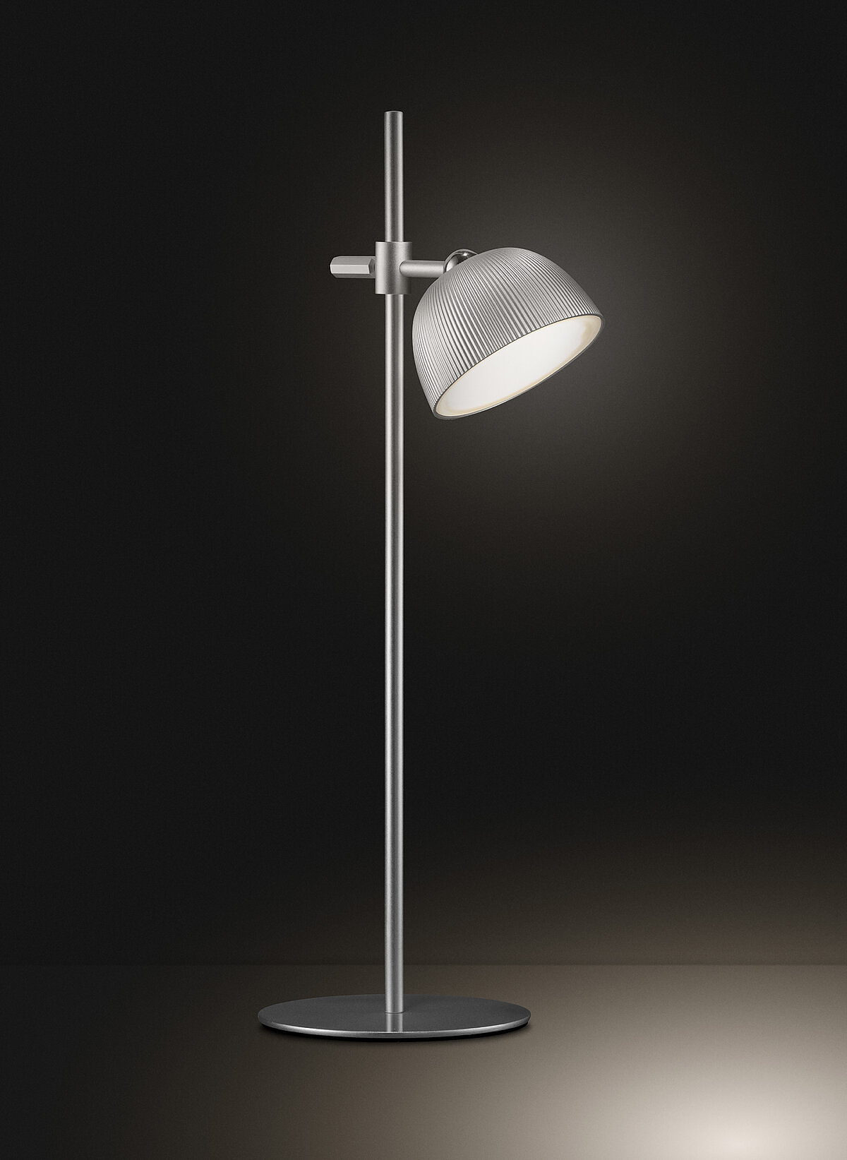 Lampada da Tavolo LED Ricaricabile MAGNETIKA Silver 3W 3000K IP54