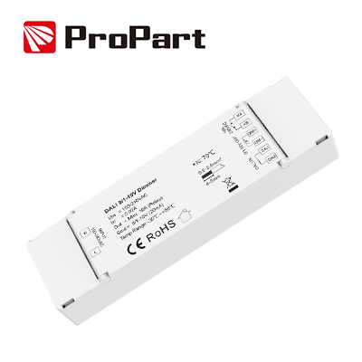 Dimmer DALI 1CH x 10A 0/1-10V 100-240VAC ProPart