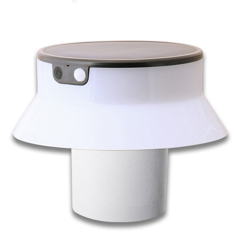 Lampione Picchetto da Giardino Solare FELICE 200 Bianco 2W Ø150 PIR CCT