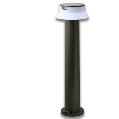 Lampione Solare da Giardino FELICE 800 Nero LED Ø150 PIR CCT