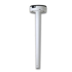 Lampione Solare Fumagalli FIORINA Bianco con Sistema CCT e Sensore