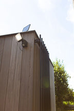 Faro con Pannello Solare SUNSHINE Grigio Scuro 7W 5000K PIR IP54