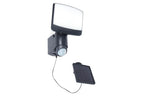 Faro con Pannello Solare SUNSHINE Grigio Scuro 7,5W 5000K PIR IP44