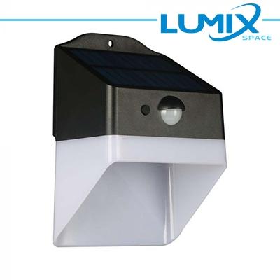 Applique da Parete LED Solare 2W 4000K 220lm con Sensori