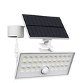 Faro da Esterno LED Solare 60W 6500K Bianco S/Movimento Cavo 3mt IP65