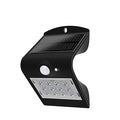 Applique da Parete LED Solare 1,5W 4000K 220lm Nero con Sensori IP65