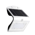 Applique da Parete LED Solare 4W 500lm Bianco con Sensori IP65