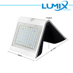 Applique da Parete LED Solare 4W 500lm Bianco con Sensori IP65