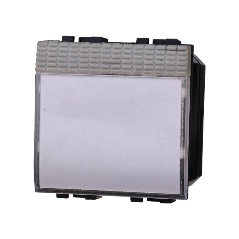 Pulsante 2P Portanome Compatibile Bticino Living Light LG1901