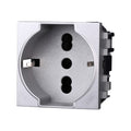 Presa Schuko 2+T 16A Compatibile Bticino Living Light LG2102