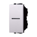 Interruttore 1P Assiale Compatibile Bticino Living Light LB0501