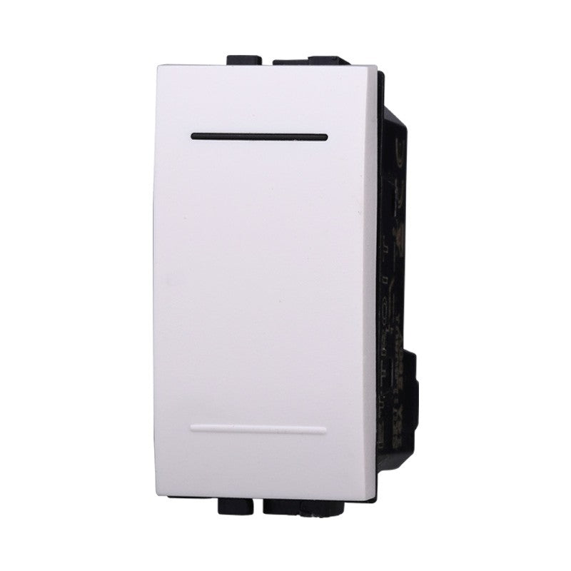 Pulsante 1P Compatibile Bticino Living Light LB1001
