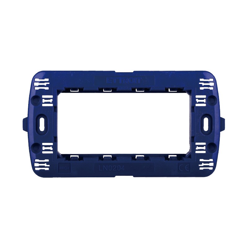Supporto 4 Posti Compatibile Bticino Living Light LN0204