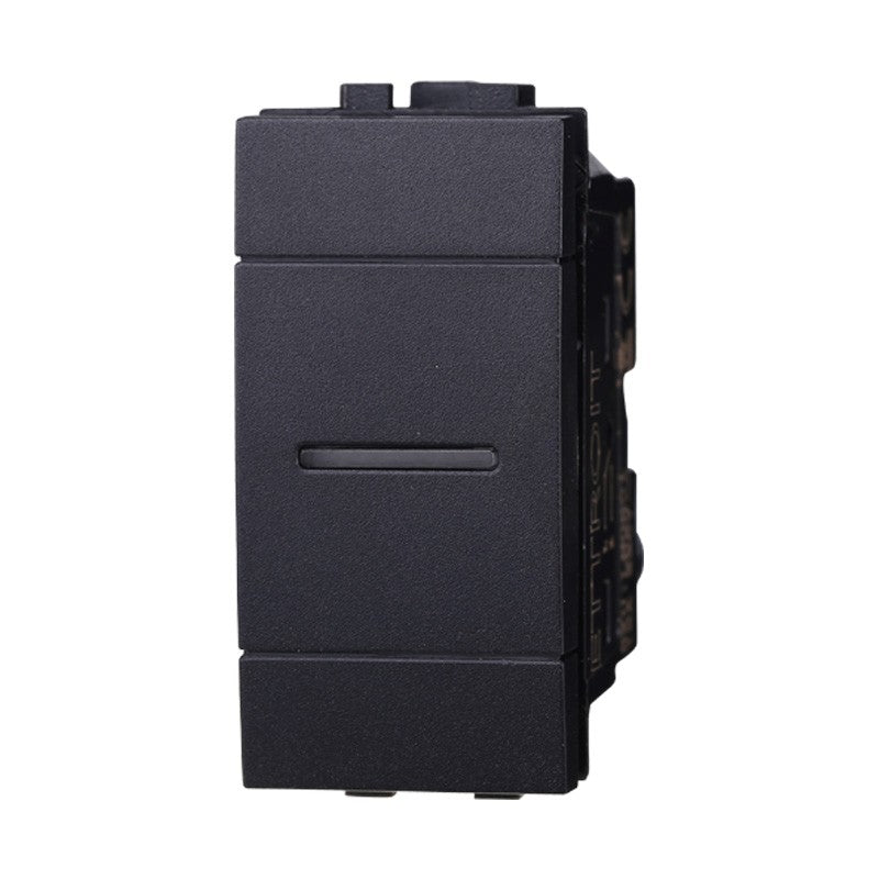 Pulsante 1P Assiale Compatibile Bticino Living Light LN0601