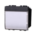 Pulsante 2P Portanome Compatibile Bticino Living Light LN1901