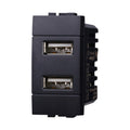 Presa USB 2 Posti 2.1 AMH Bticino Living Light LN2402