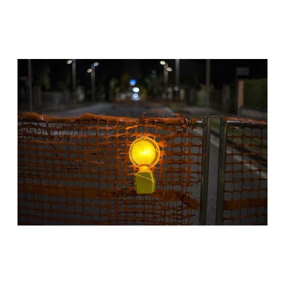 Lampeggiante Stradale LED Blink Road Luce Fissa o Intermittente