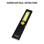 STAK Torcia LED Ricaricabile da Lavoro COB LED 3W 200lm Extra Sottile