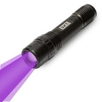 STAK Torcia LED HORATIO 3W + UV a Batteria 3xAAA in Alluminio
