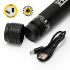 STAK Torcia LED MAMBA 40W 5000lm Ricaricabile in Alluminio IPX7