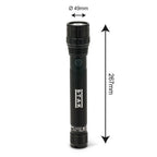 STAK Torcia LED MAMBA 40W 5000lm Ricaricabile in Alluminio IPX7