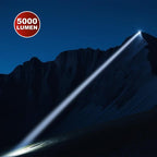 STAK Torcia LED MAMBA 40W 5000lm Ricaricabile in Alluminio IPX7