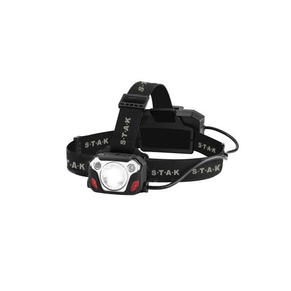 Luce Frontale LED CAESAR Professionale Ricaricabile 10W 1200lm con Riflettore