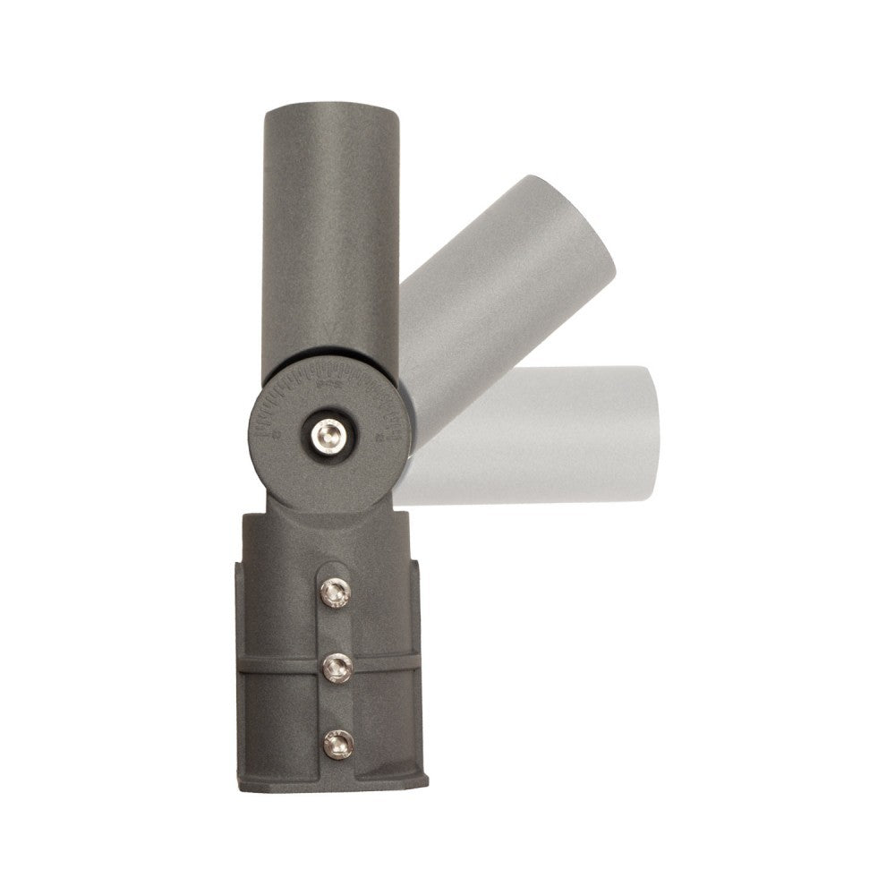 Braccio Snodo Testa Palo Regolabile Per Armature Stradali da 60mm