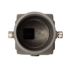 Braccio Snodo Testa Palo Regolabile Per Armature Stradali da 60mm