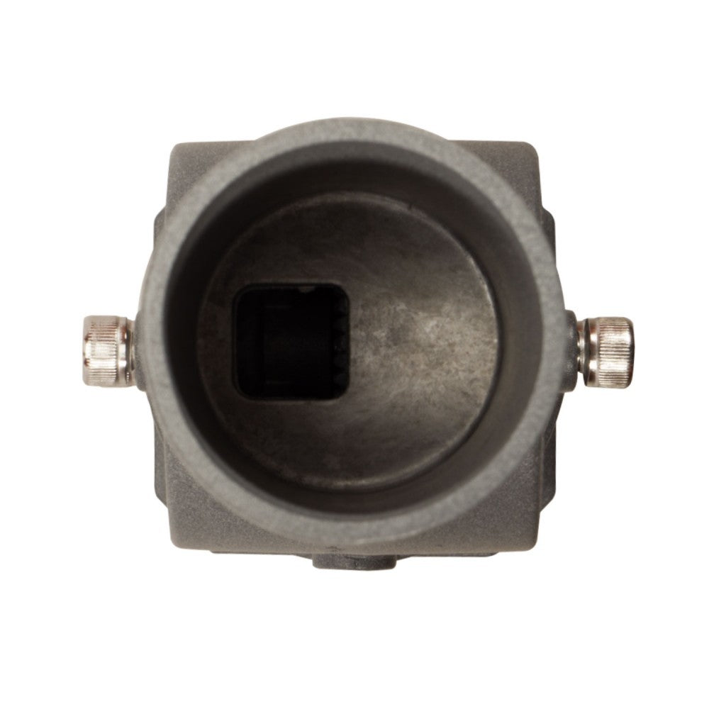 Braccio Snodo Testa Palo Regolabile Per Armature Stradali da 60mm