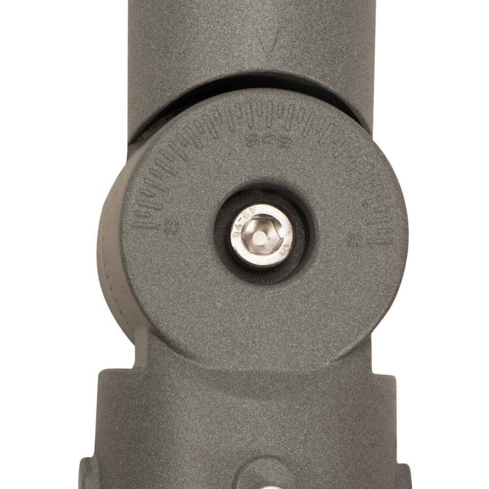 Braccio Snodo Testa Palo Regolabile Per Armature Stradali da 60mm