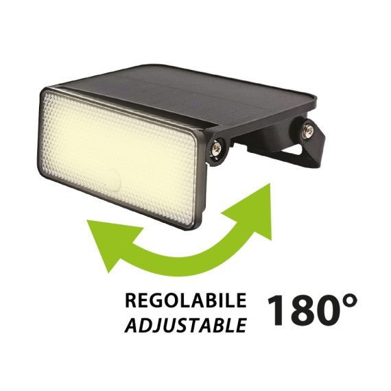 Faretto Applique Maya Solare 8W 4000K con Sensore Movimento