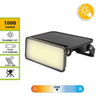 Faretto Applique Maya Solare 8W 4000K con Sensore Movimento