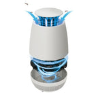 Zanzariera Elettrica ad Aspirazione UV LED e Ventola 5W